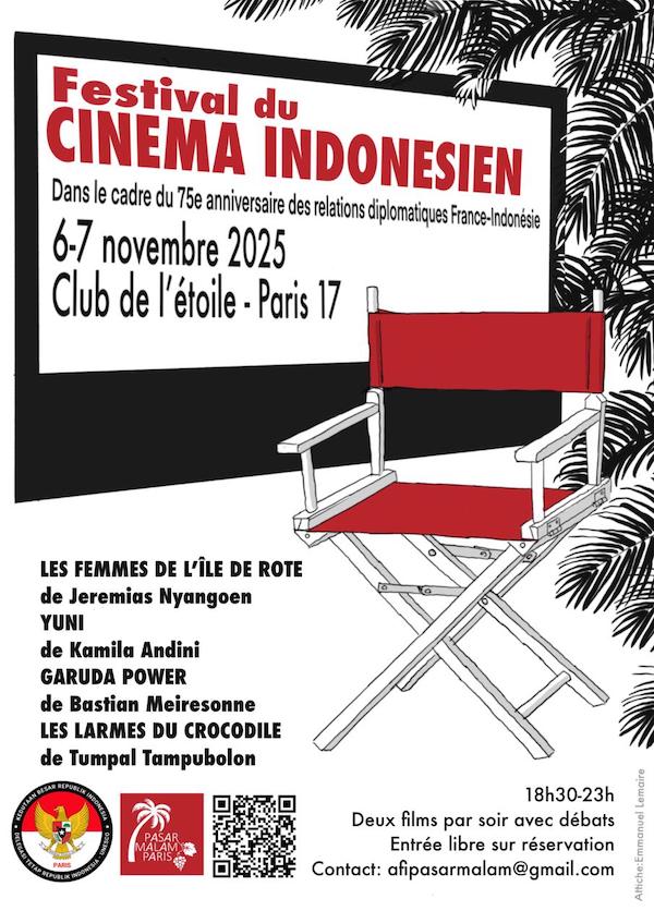 Affiche du Festival du Cinéma Indonésien à Paris